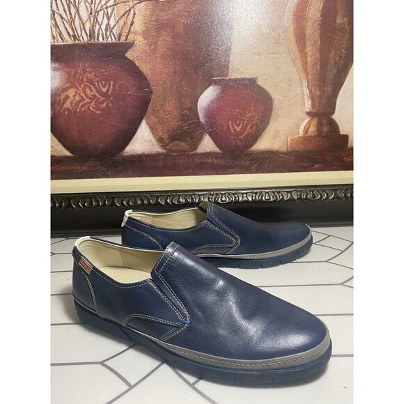 Pikolinos Men's Casual Loafer Slip On Soft Leather Comfort Shoes Size 45 - Picture 4 of 10